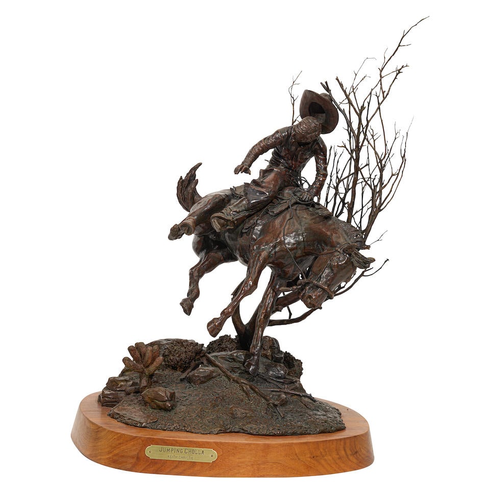 Keith Christie (1935-2017) Jumping Cholla  23 in. high (1 of 5)