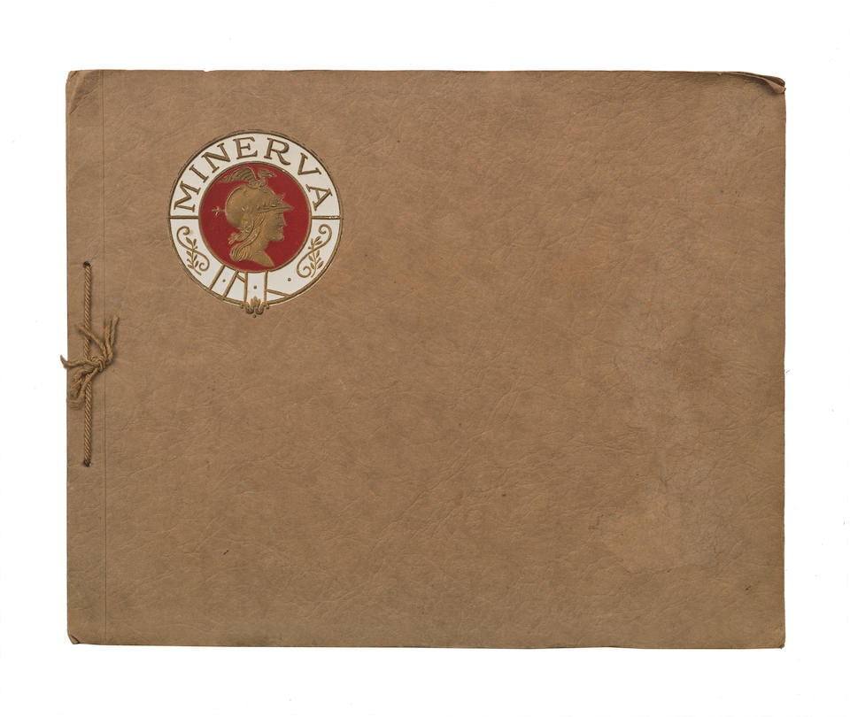 A 1931 Minerva sales catalogue, (1 of 2)