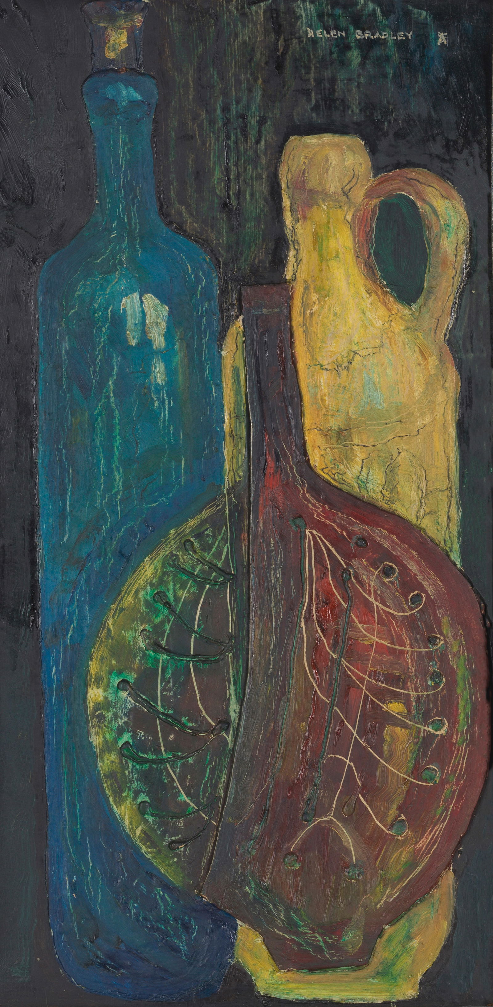 Helen Bradley (British, 1900-1979) The Jars of Ali Baba (1 of 1)