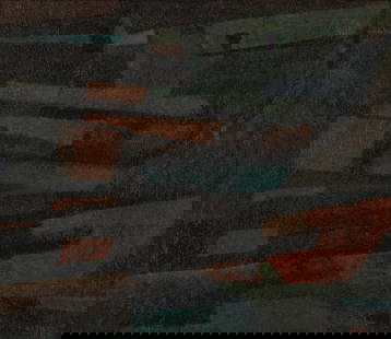 William Gear R.A. (British, 1915-1997) Abstract: William Gear R.A. (British, 1915-1997) Abstract signed and dated 'W. GEAR//57' (lower right) oil on canvas 64.5 x 74cm (25 3/8 x 29 1/8in). Footnotes: Provenance Sale; Christie's,