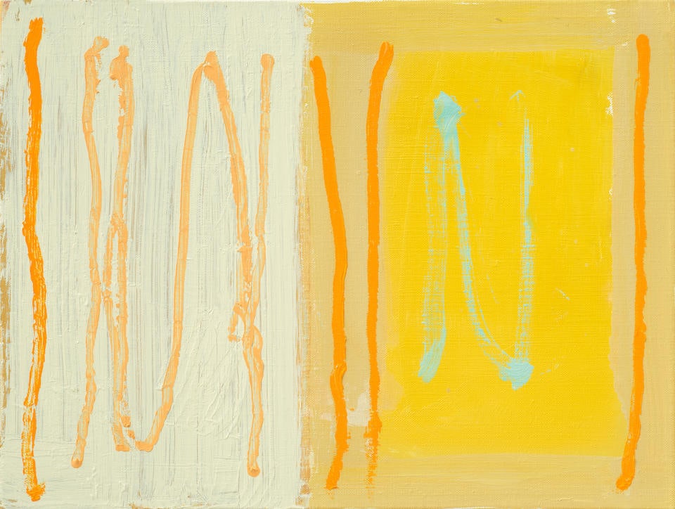 Sir Christopher Le Brun R.A., P.P.R.A., R.W.A. (Hon) (British, born 1951) Small Hour 2024 30.5 x...: Sir Christopher Le Brun R.A., P.P.R.A., R.W.A. (Hon) (British, born 1951) Small Hour 2024 signed 'Christopher/Le Brun', inscribed with title and dated '6.24' (verso), oil on canvas 30.5 x 40.5cm Footn