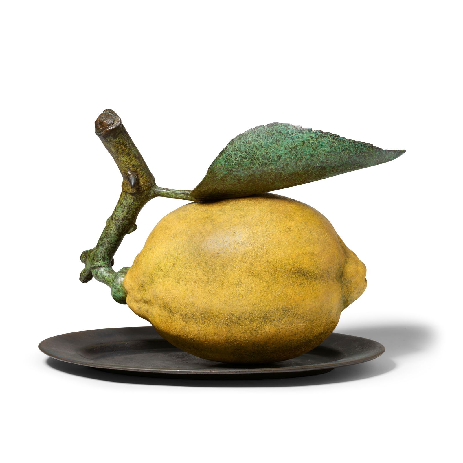 LUIS MONTOYA (BORN 1950) AND LESLIE ORTIZ (BORN 1957) Lemoncirca 2000patinated bronze, signed 'P... (1 of 2)