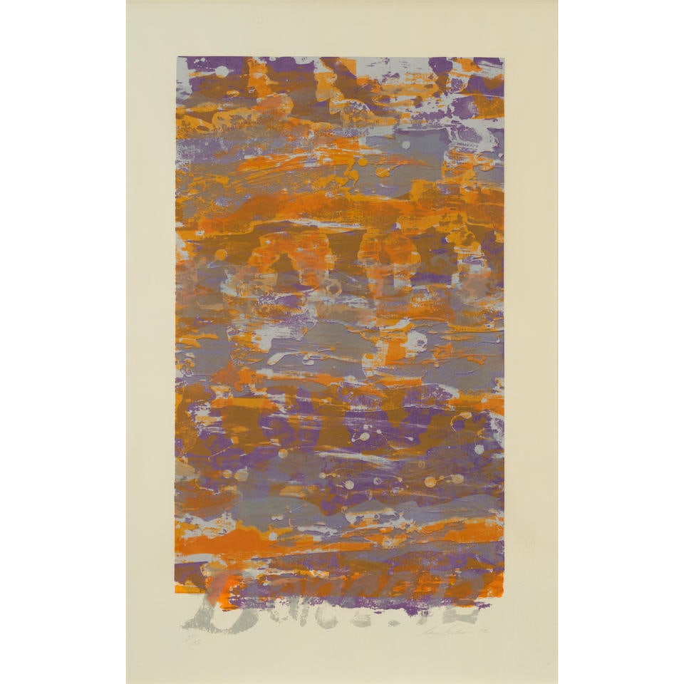 Sam Gilliam (1933-2022); Dance '72; (1 of 1)