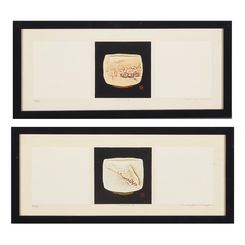 HAKU MAKI (JAPANESE, 1924-2000) Two Prints (2) (1 of 3)