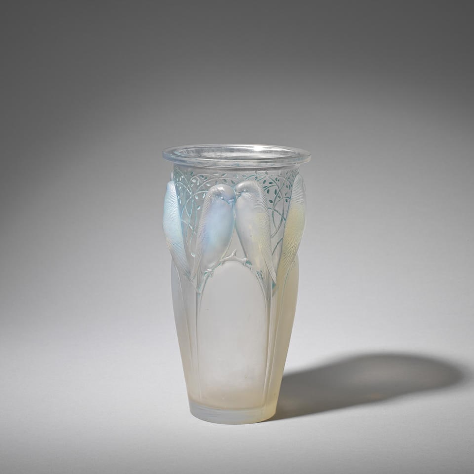 René Lalique 'Ceylan' vase, designed 1924 (1 of 1)