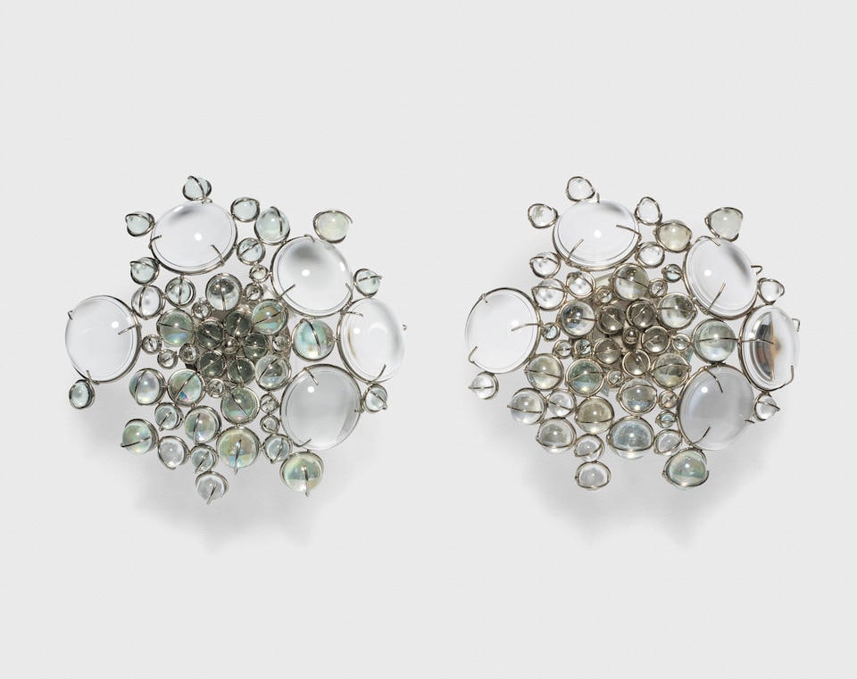 Mark Brazier-Jones Two 'Floret' wall lights (1 of 1)