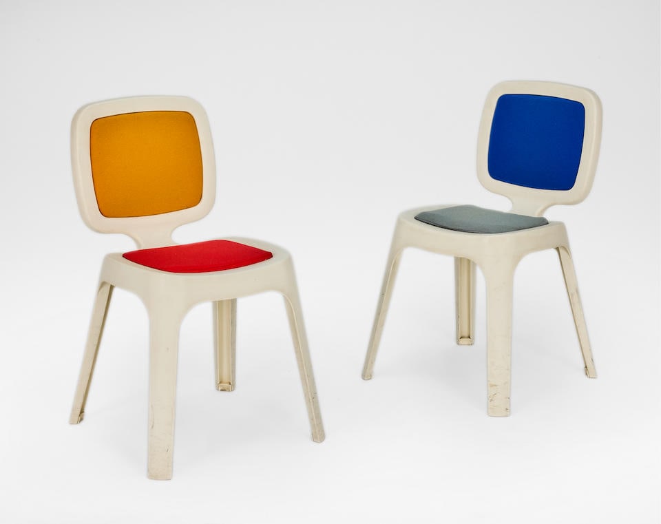 Marc Newson  Pair of 'Coast' chairs, designed for the Coast Restaurant, London, 1995, produced 2002 (1 of 3)