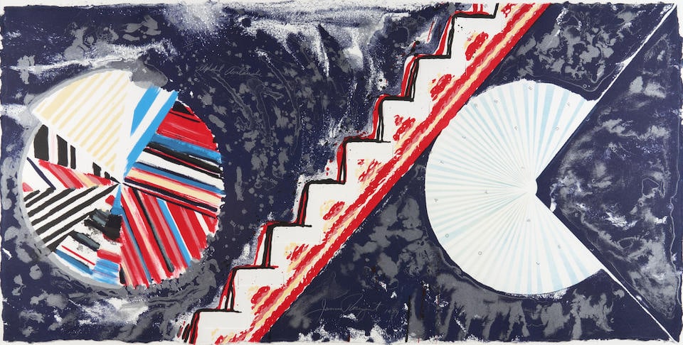 James Rosenquist (1933-2017); Alphabet Avalanche; (1 of 3)