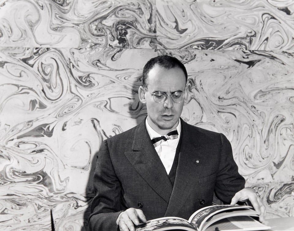 Walker Evans (1903-1975); Three Photographs including: Lincoln Kirstein Seated Behind Desk, for ...: Walker Evans (1903-1975) Three Photographs including: Lincoln Kirstein Seated Behind Desk, for Fortune Article 'The Boom in Ballet', 1945 Frame House, Charleston, South Carolina, 1936; and Man on Donk
