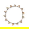A Denise Wallace Transformation necklace Denise Wallace, Chugash Aleut, (b.1957) lg. 19 1/4 in.