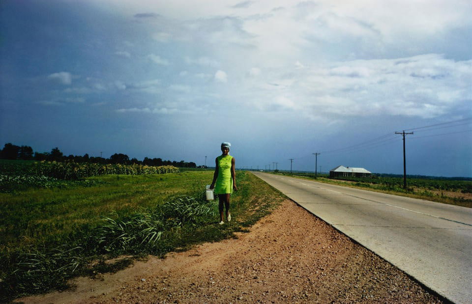 William Eggleston (born 1939); Untitled (Near Glendora, Mississippi);: William Eggleston (born 1939) Untitled (Near Glendora, Mississippi), c. 1970 Pigment print, printed 2012; flush-mounted, the Eggleston Artistic Trust label, signed in ink and with title, date, E.A.T.