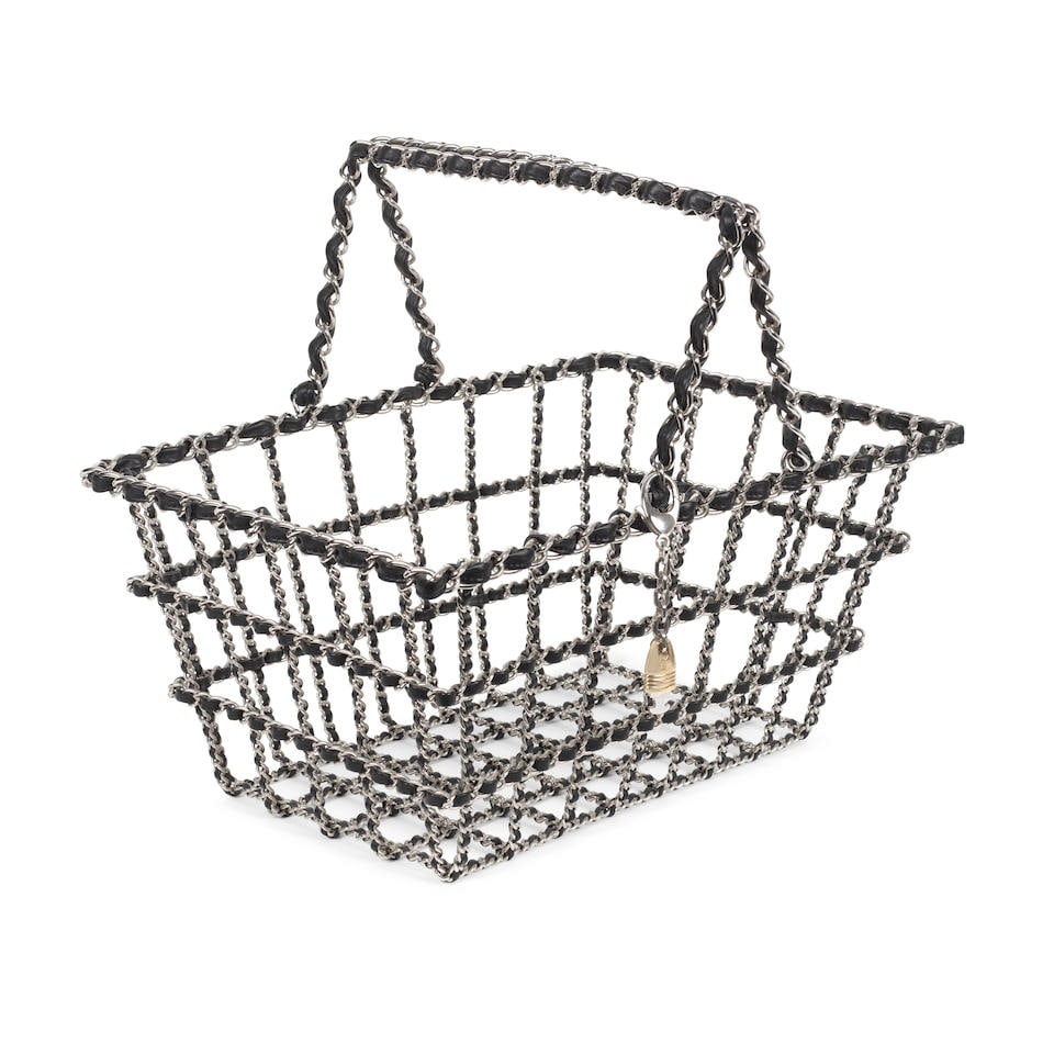 Karl Lagerfeld (1933-2019) for Chanel A Runway 'Supermarket Shopping Basket', Autumn 2014 (1 of 2)