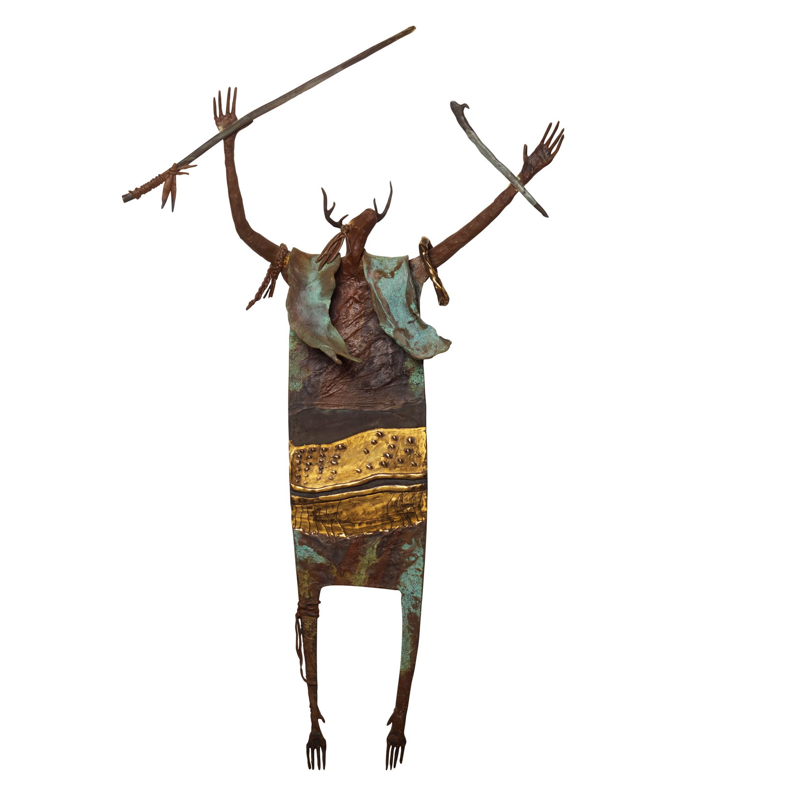 A Bill Worrell bronze sculpture (1 of 1)