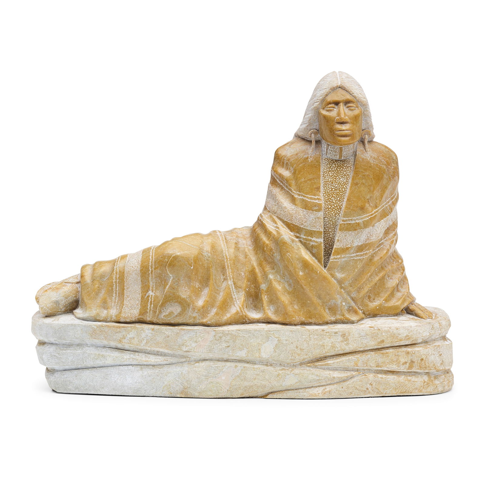 An Oreland Joe sculpture, 'Watching the Rainbow,' circa 1987 (1 of 3)