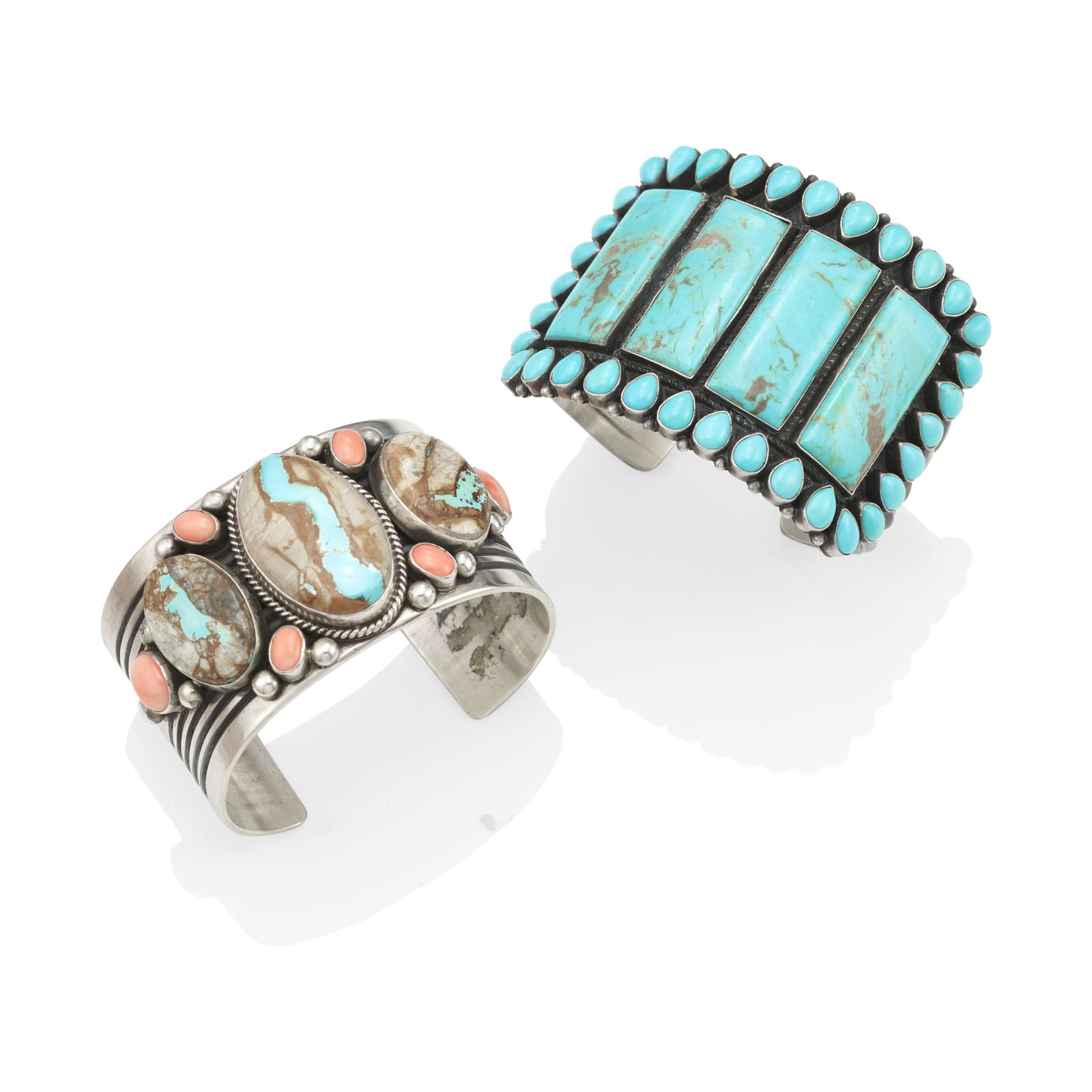 Two Diné (Navajo) cuff bracelets (1 of 4)