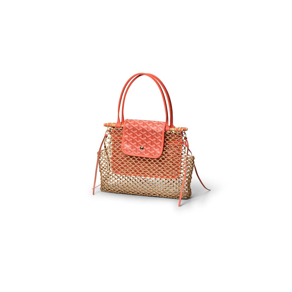 GOYARD: LIMITED EDITION ALIGRE RAFFIA BAG 2023 (1 of 2)