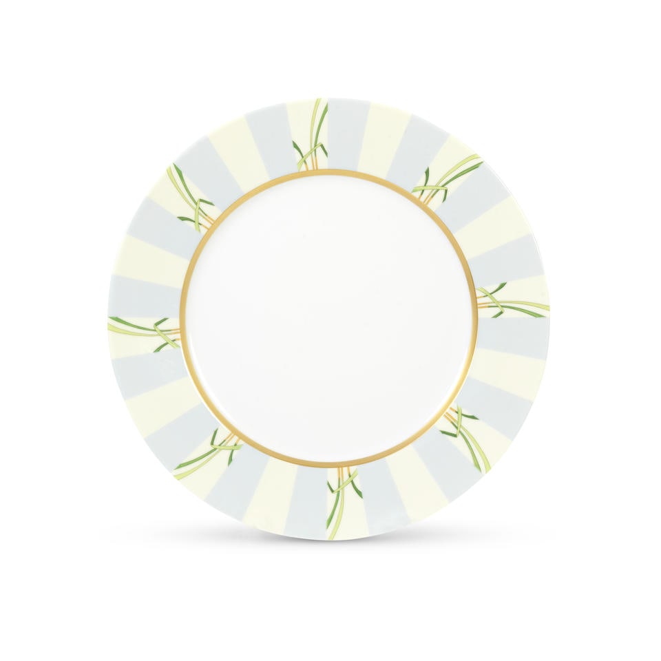 Hermès: a Large 'Les Matins de L'Etang' Plate (1 of 2)