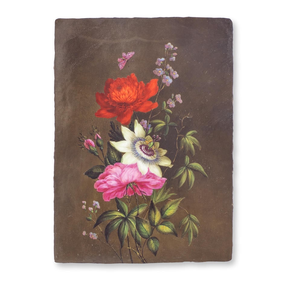 A Flight, Barr and Barr Worcester plaque, circa 1820 (1 of 1)