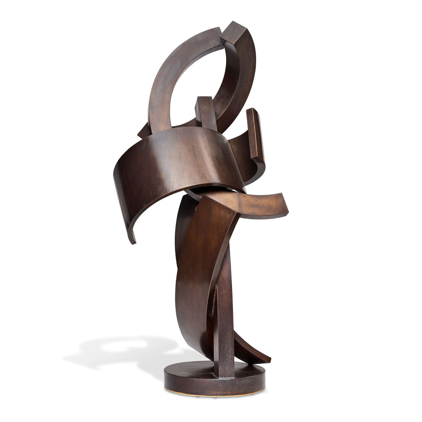 GUY DILL (B. 1946) Untitled, circa 2010: GUY DILL (B. 1946) Untitled, circa 2010 signed 'G. Dill' (on the base) patinated bronze 98 x 46 x 36 in. 248.9 x 116.8 x 91.4 cm. Footnotes: Provenance Acquired directly from the