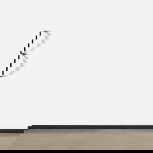 MATTHIAS BITZER (B. 1975) 3/m/B, 2018: MATTHIAS BITZER (B. 1975) 3/m/B, 2018 signed and dated 'M. Bitzer 18' (on profile edge) coated steel 27 x 6 1/2 x 1 3/4 in. 68.6 x 16.5 x 4.5 cm. Footnotes: Provenance Marianne Boesky G