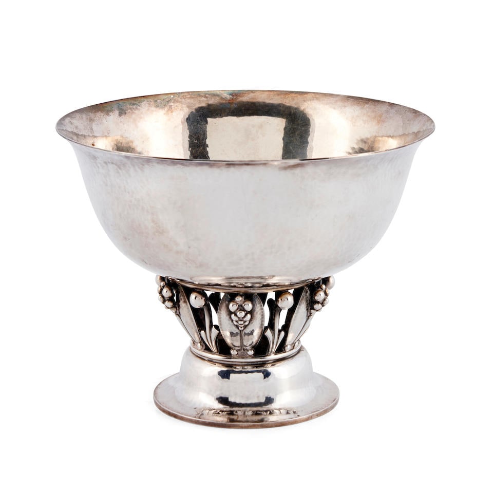 Georg Jensen Sterling Silver Bowl 197b, (1 of 1)