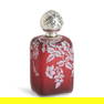 ENGLISH CAMEO GLASS COLOGNE BOTTLE WITH GORHAM STERLING SILVER STOPPER England/Providence, Rhode...