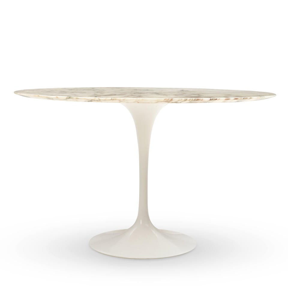 EERO SAARINEN (1910-1961) FOR KNOLL INTERNATIONAL TULIP DINING TABLE United States, designed 195... (1 of 2)