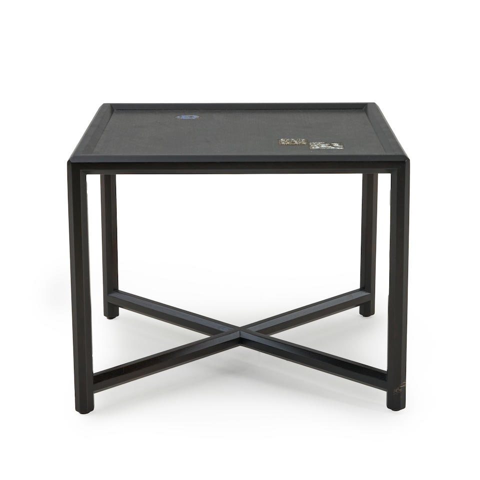 EDWARD WORMLEY AND GERTRUD AND OTTO NATZLER FOR DUNBAR SIDE TABLE, New Berne, Indiana, c. 1950, ... (1 of 1)