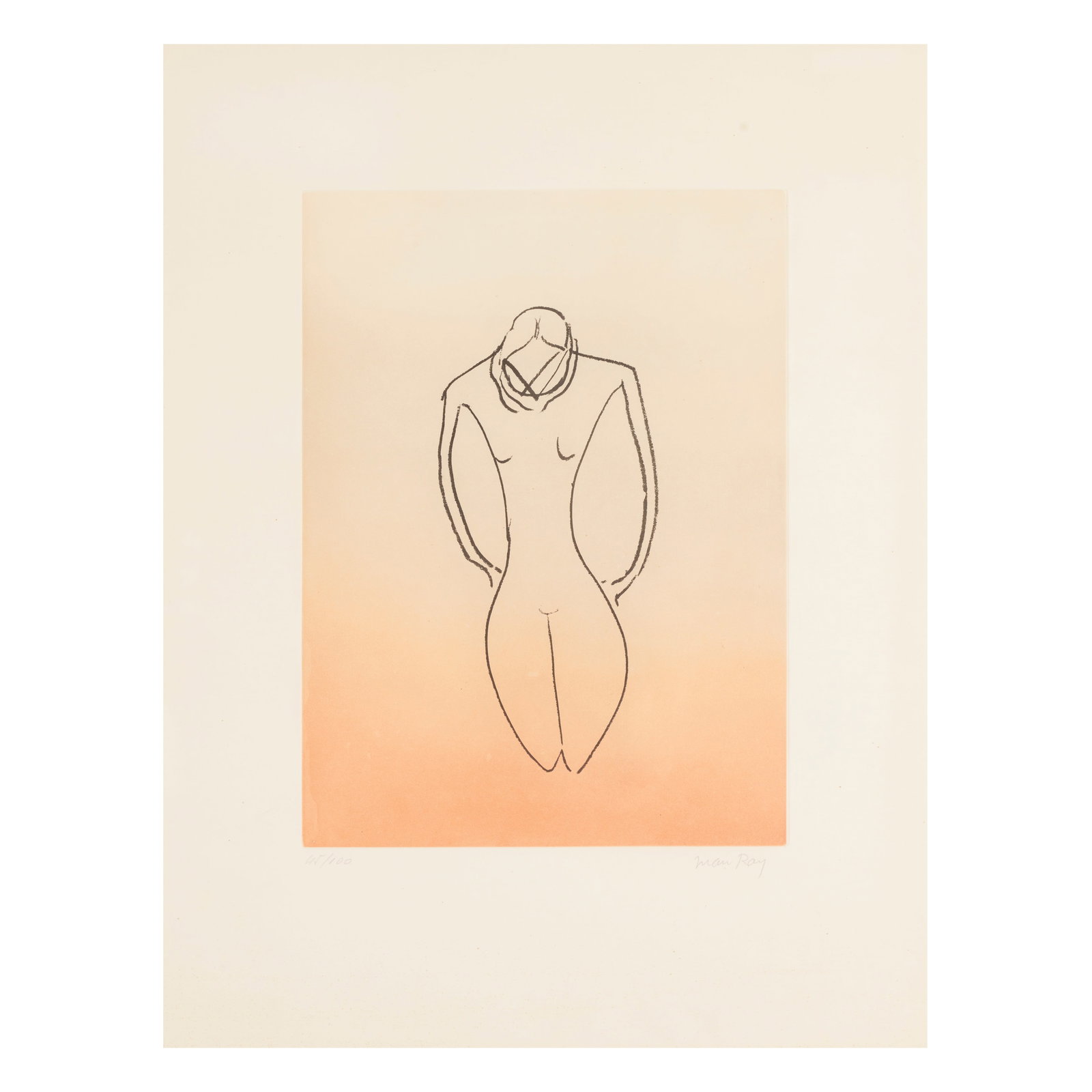 Man Ray (1890-1976); Three plates, from Les Anatomes; (3) (1 of 3)