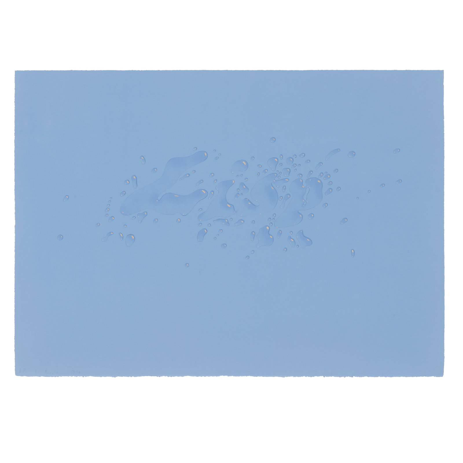 Ed Ruscha (born 1937); Lisp;: Ed Ruscha (born 1937) Lisp (Engberg 43), 1970 Lithograph in colors on Arches paper, signed in pencil, dated and annotated 'A.P.' (one of 22 artist's proofs, aside from the edition of 90), co-published