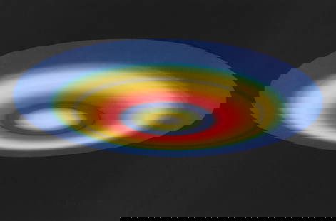PETER SEDGLEY (born 1930) Cosmic Composition, 1986 Sérigraphie en couleur. Signée...: PETER SEDGLEY (born 1930) Cosmic Composition, 1986 Sérigraphie en couleur. Signée, datée et numérotée 149/150 Zeefdruk in kleur. Getekend, gedateerd en genummerd 149/150 Sil