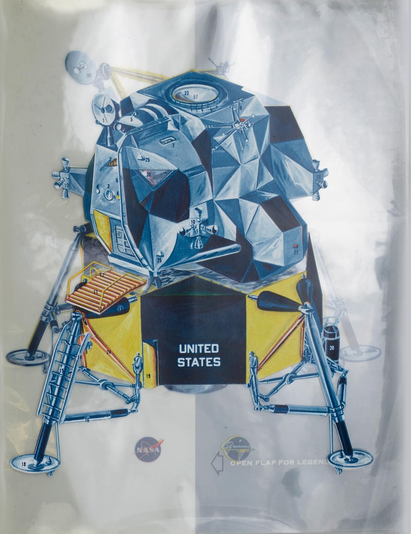 APOLLO LUNAR MODULE TRANSGRAPHIC BROCHURE NASA/Grumman Apollo Lunar Module. Bethpage, Long Islan... (1 of 1)