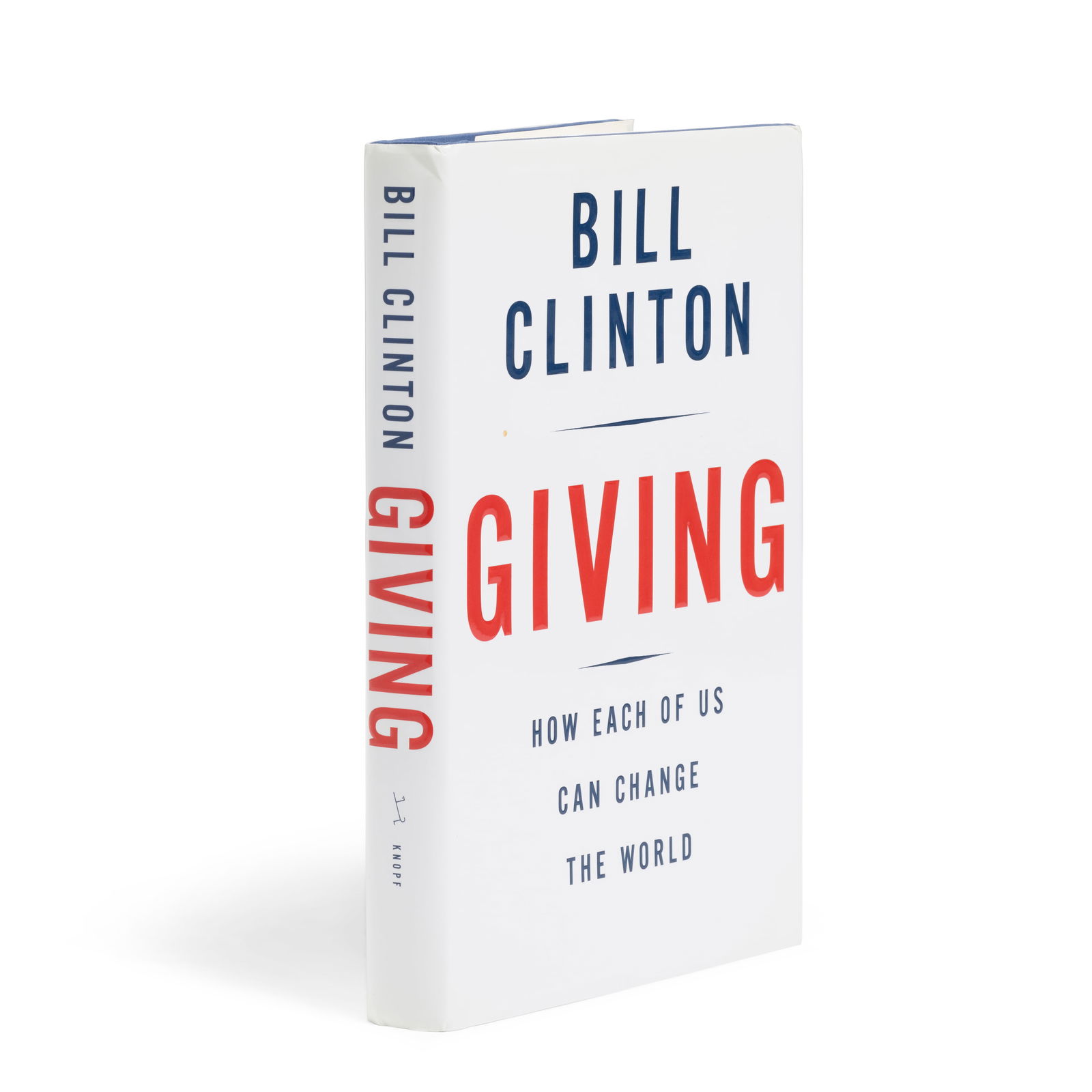 AN INSCRIBED COPY OF BILL CLINTON'S GIVING CLINTON, WILLIAM JEFFERSON. B.1946. Giving: How Each ... (1 of 1)