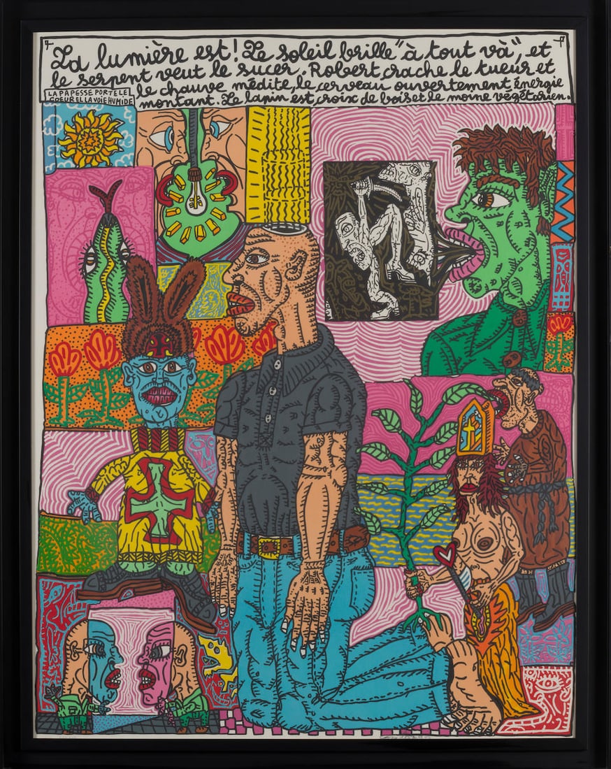 ROBERT COMBAS (born 1957) La lumière, 1990: ROBERT COMBAS (born 1957) La lumière, 1990 Lithographie en couleur Signée, datée et numérotée 44/100 Kleurenlithografie Getekend, gedateerd en genummerd 44/100 Colour lithogr