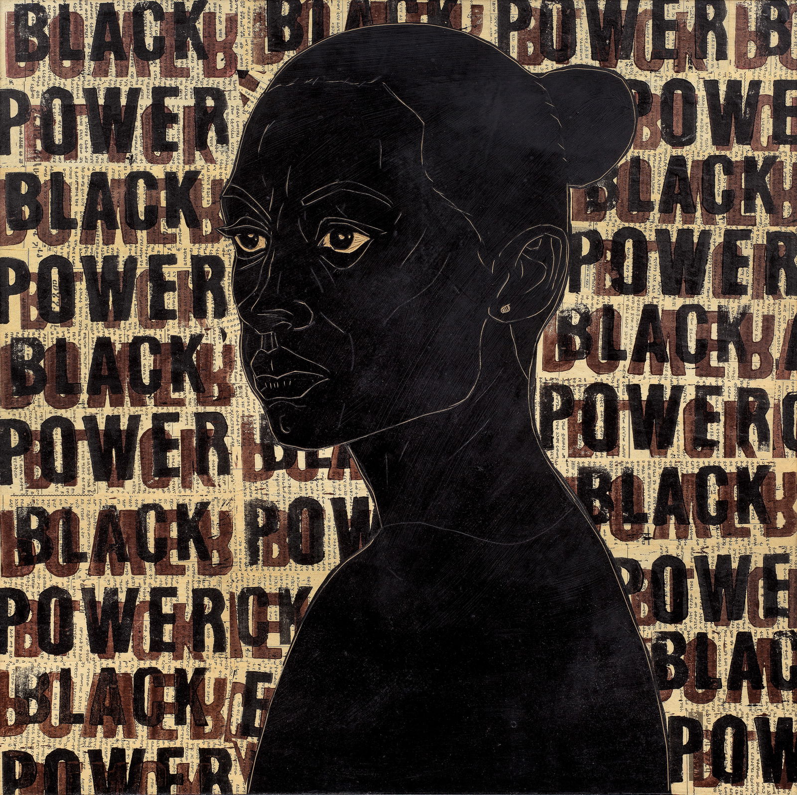 Ephrem  Solomon (Ethiopian, born 1983) Untitled (Silent Series), 2017 (1 of 3)