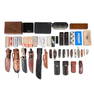 A COLLECTION OF FOURTY-THREE FOLDING KNIVES AND SIX BELT KNIVES,
