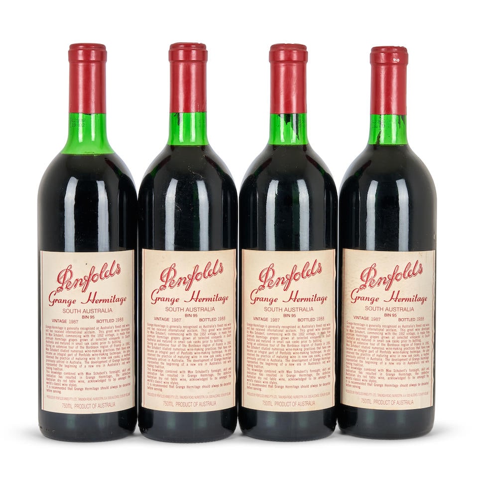 Penfolds Grange 1987 (4 bottles) (1 of 1)