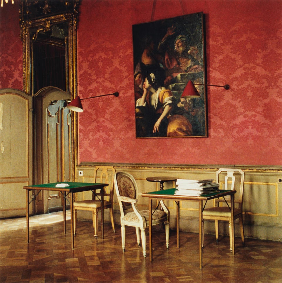 Candida Höfer (born 1944); Circolo Degli Artisti Turin II;: Candida Höfer (born 1944) Circolo Degli Artisti Turin II, 1994 Chromogenic print; flush-mounted, a label with printed title, date, and edition on the reverse, framed; this work is no. 5 from an e
