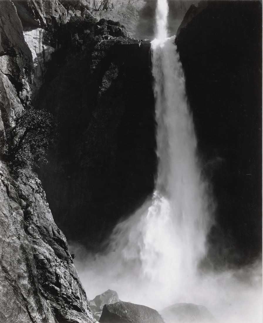 Ansel Adams (1902-1984); Lower Yosemite Fall; (1 of 2)