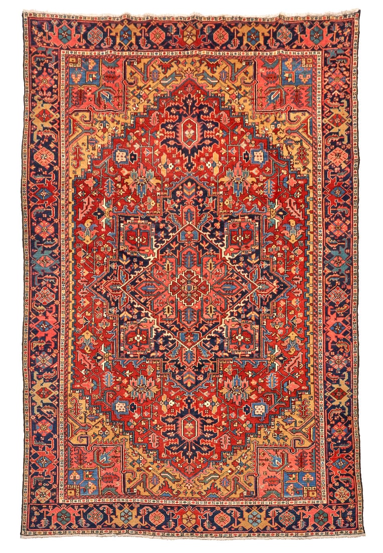 Heriz Capet 7 ft. 10 in. x 10 ft. 10 in. (1 of 3)