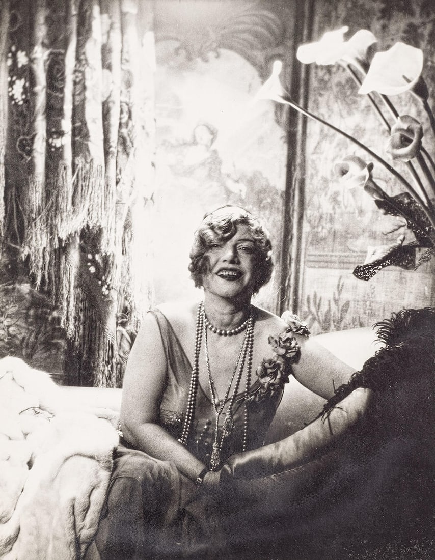 Cecil Beaton (British, 1904-1980); American socialites and cultural figures; (11): Cecil Beaton (British, 1904-1980) American socialites and cultural figures To include: a studio portrait of Texas Guinan (1884-1933), the 'Queen of the Night Clubs'; Joe Namath (b. 1943), AFL and NFL