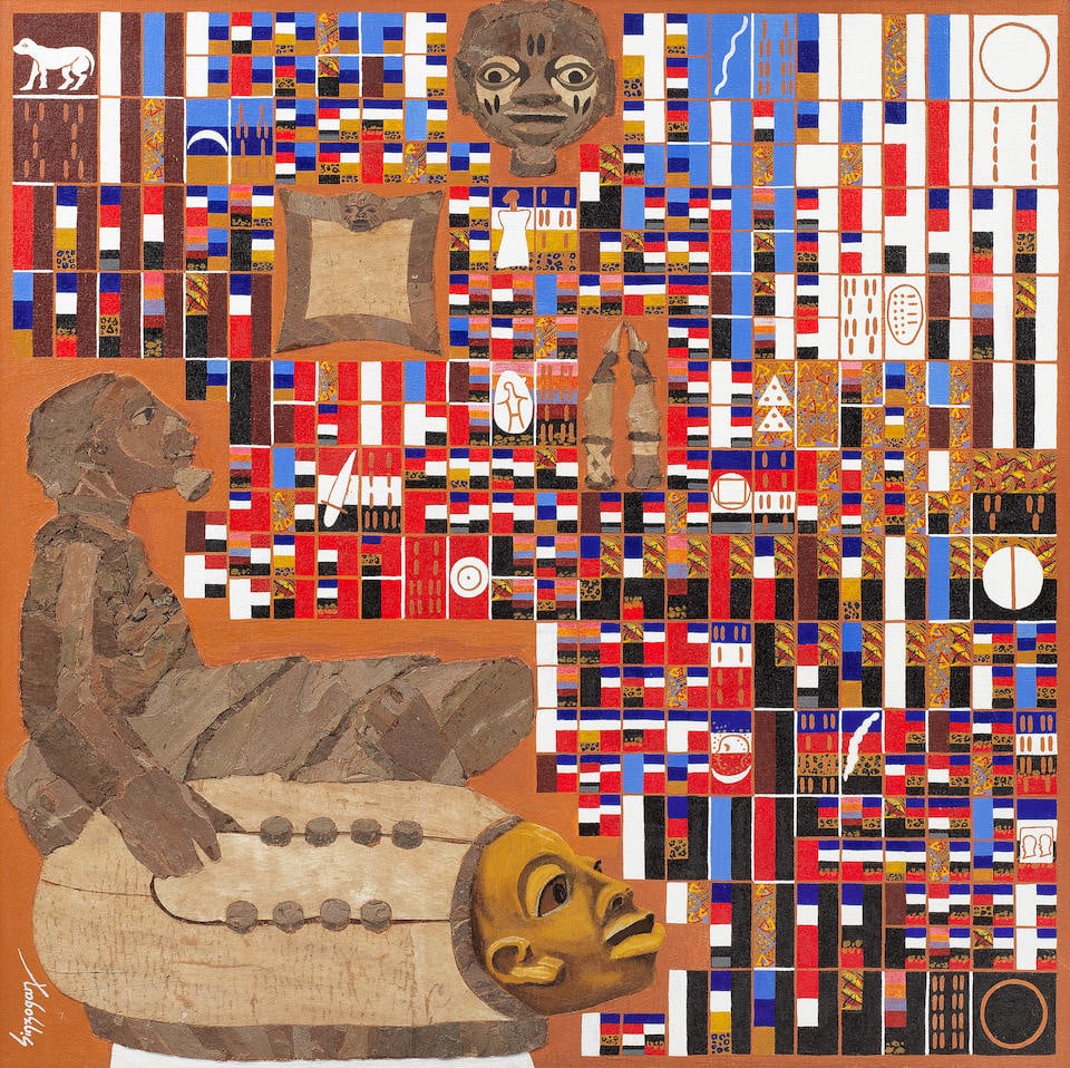 Julien Sinzogan (Beninese, born 1957) Gelede of the Soothsayer, 2000 (1 of 4)