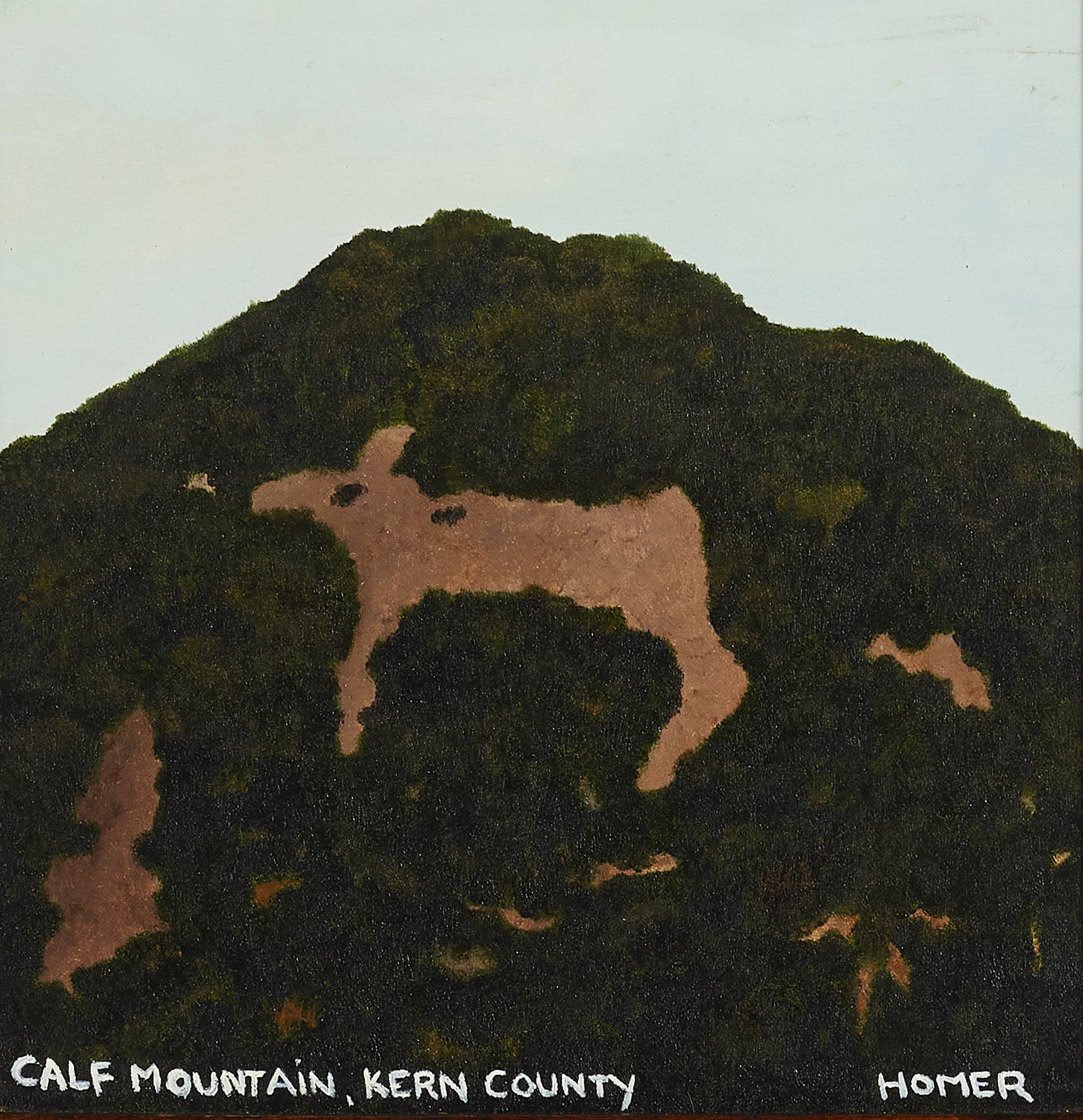 Jessie Homer French (born 1940) Calf Mountain, Kern County, 1987 12 x 12 in. (30.5 x 30.5 cm) (1 of 3)