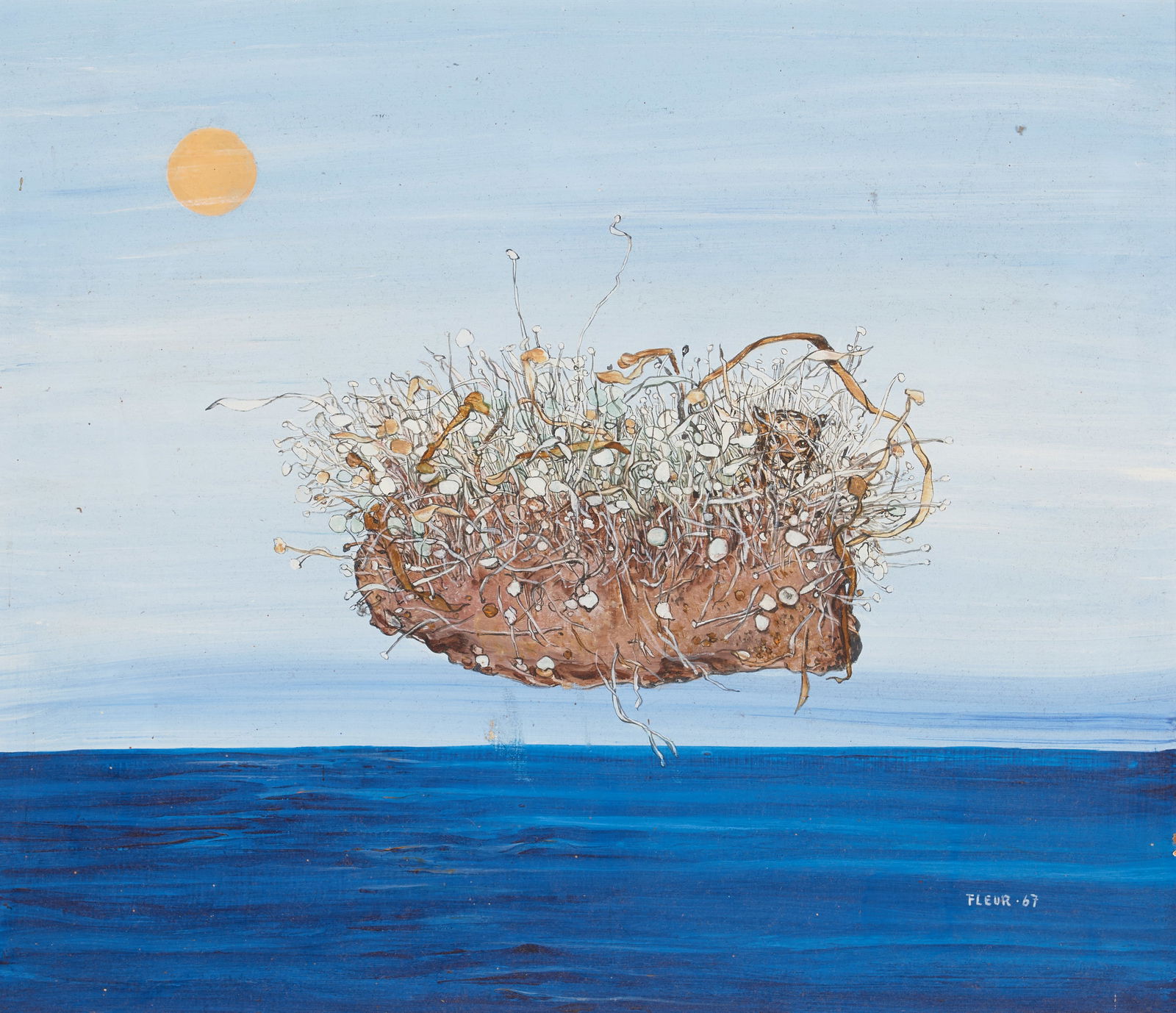 Fleur Cowles (1908-2009) Seaweeds 13 x 15 in. (33 x 38.1 cm) (1 of 2)