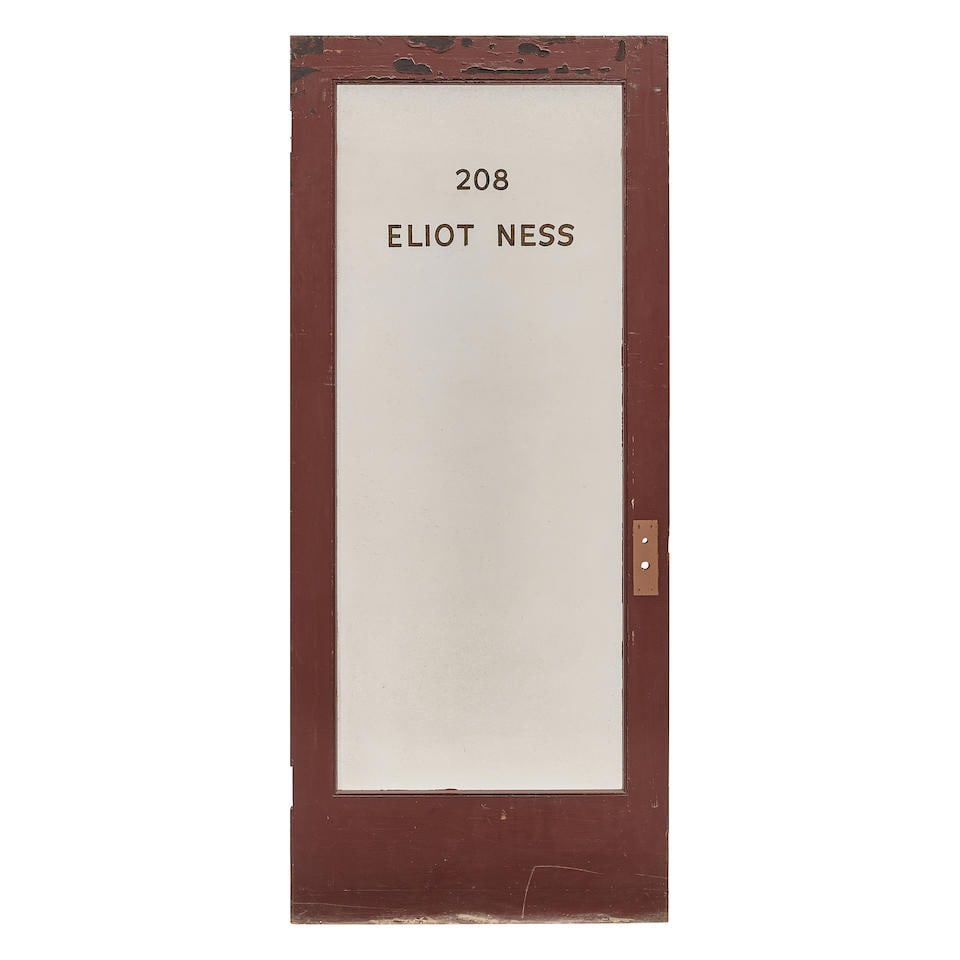 An Eliot Ness Door from The Untouchables Television Series (1 of 3)