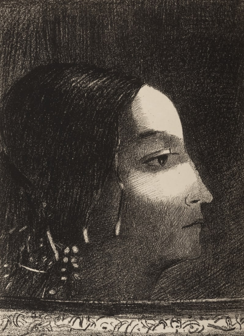 ODILON REDON (1840-1916) Le Juré, monodrame en cinq actes, par Edmond Picard, Sept interpr&...: ODILON REDON (1840-1916) Le Juré, monodrame en cinq actes, par Edmond Picard, Sept interprétations originales par Odilon Redon et deux portraits. Bruxelles, Des Presses de Mm Ve Monnom, 1887