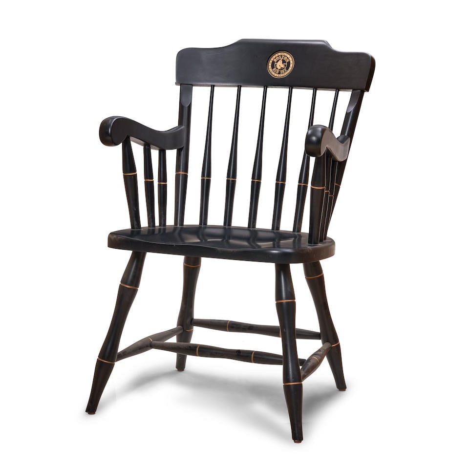 Boston Red Sox World Series Championship Windsor Chair 2004 (1 of 3)