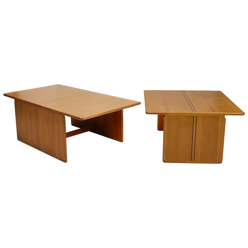 AFRA SCARPA (1937-2011) AND TOBIA SCARPA (BORN 1935) Two Artona Coffee Tablesdesigned 1975 for M... (1 of 1)