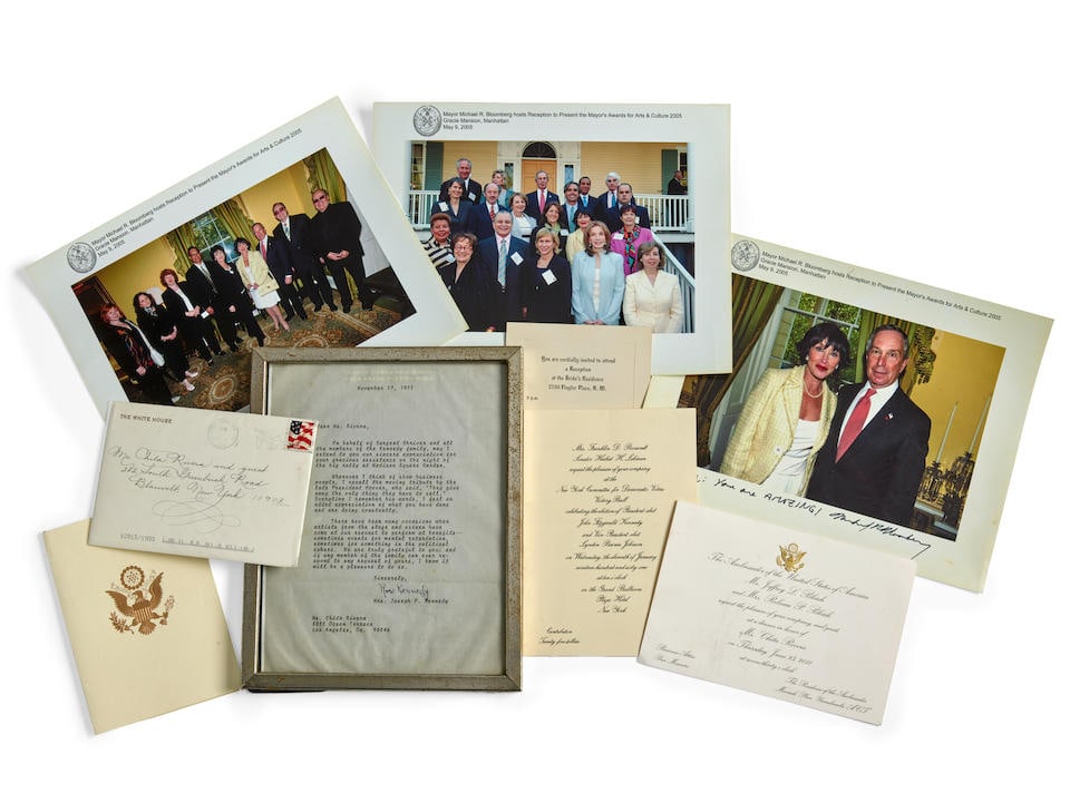A Chita Rivera Group of White House and Political Invitations and Letters (1 of 1)