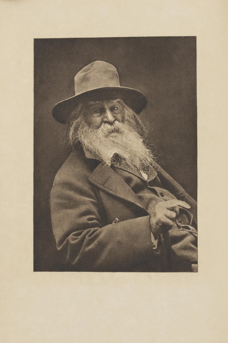 WHITMAN LIMITED EDITIONS. WHITMAN, WALT. 1819-1892. A collection of six rare works of Walt Whitman: (1 of 2)